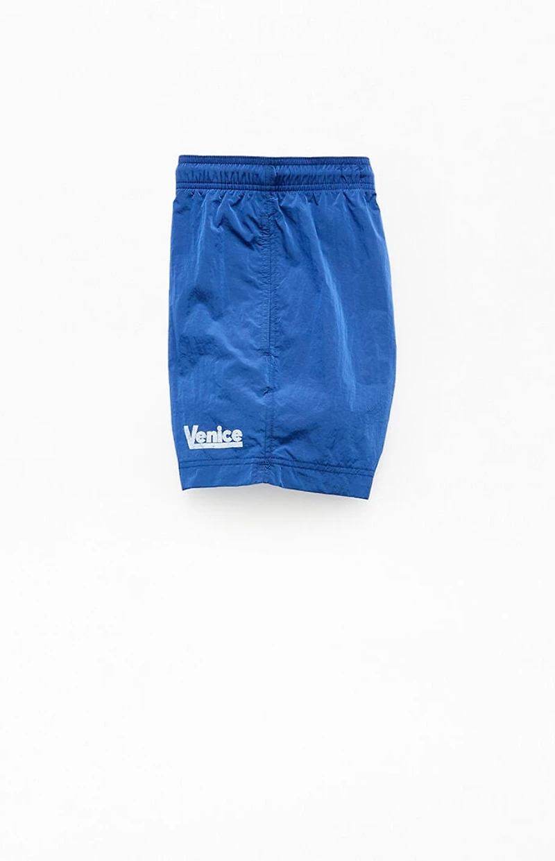 Pacsun Venice Crinkle 4.5" Swim Trunks