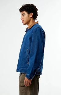 Rhythm Washed Denim James Gas Jacket