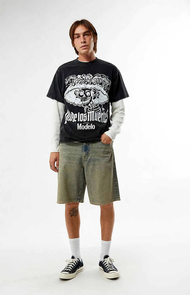 Modelo La Catrina Dia De Los Muertos T-Shirt