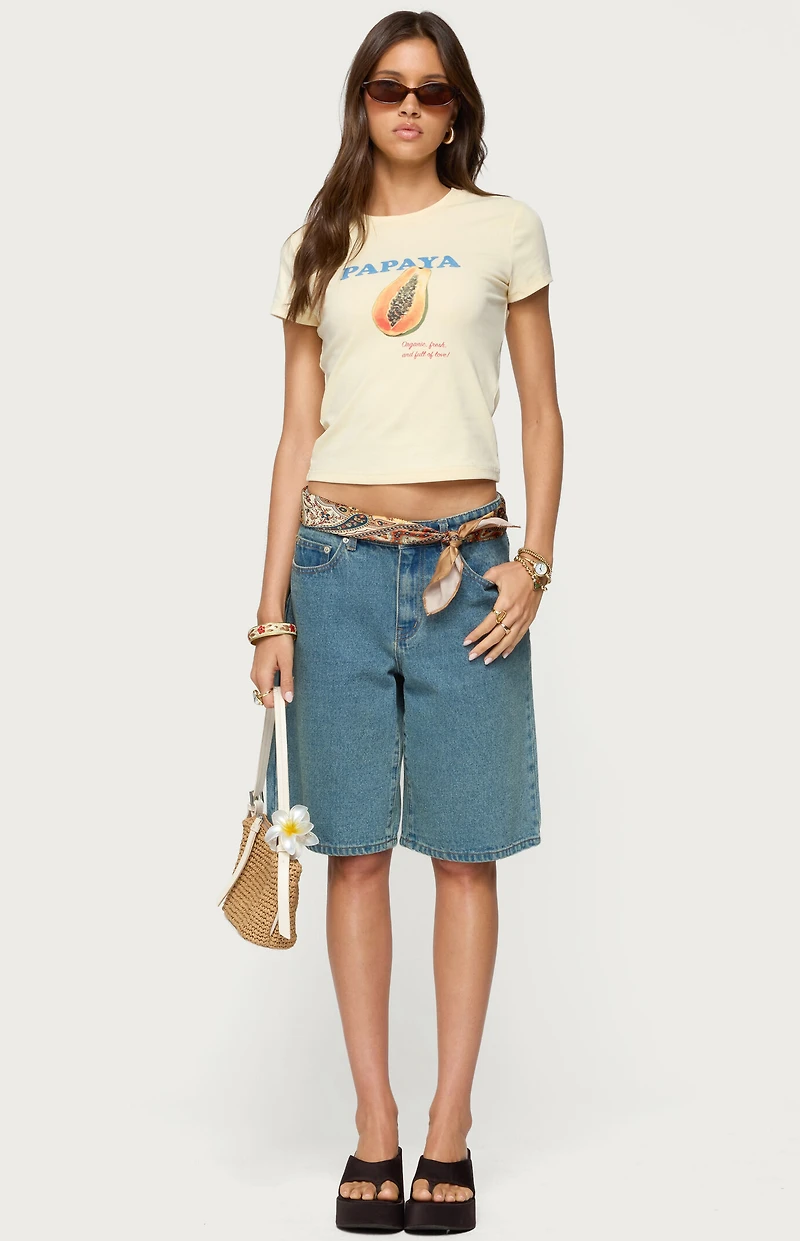 Edikted Papaya T-Shirt
