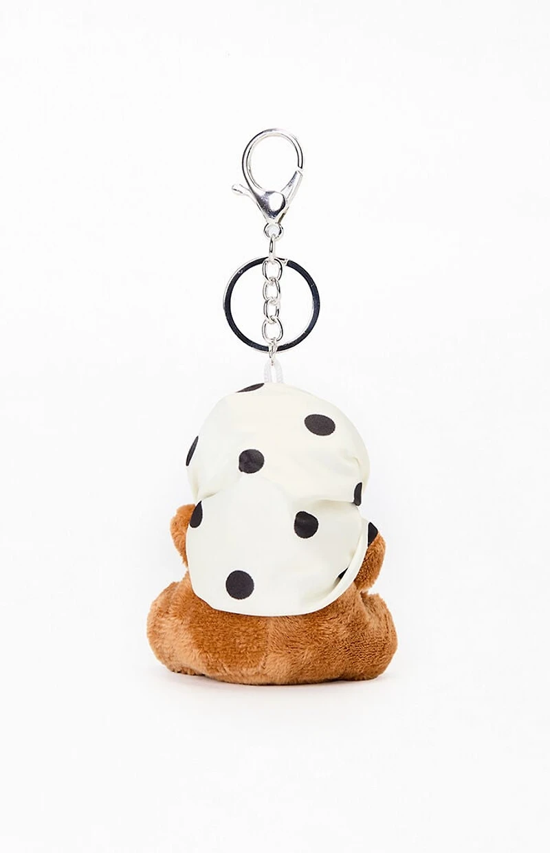 LA Hearts Polka Dot Muse Bear Bag Charm