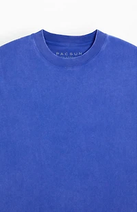 Pacsun Blue Premium Cropped T-Shirt