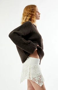 Your Favorite Asymmetrical Floral Mini Skort