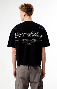 Pacsun Fear Nothing Cropped Boxy T-Shirt
