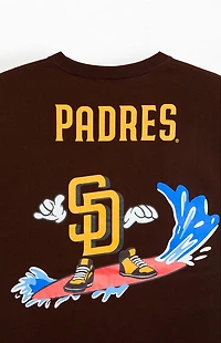 New Era Padres Surfer Cartoon T-Shirt