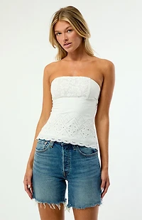 Levi's Symmetry 501 Mid Thigh Denim Shorts