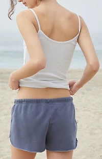 John Galt Washed Navy Marci Sweat Shorts