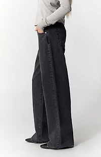 Pacsun Casey Low Rise Baggy Jeans Washed Black