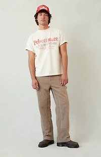 Pacsun Dylan Baggy Pants Corduroy Carpenter Tan