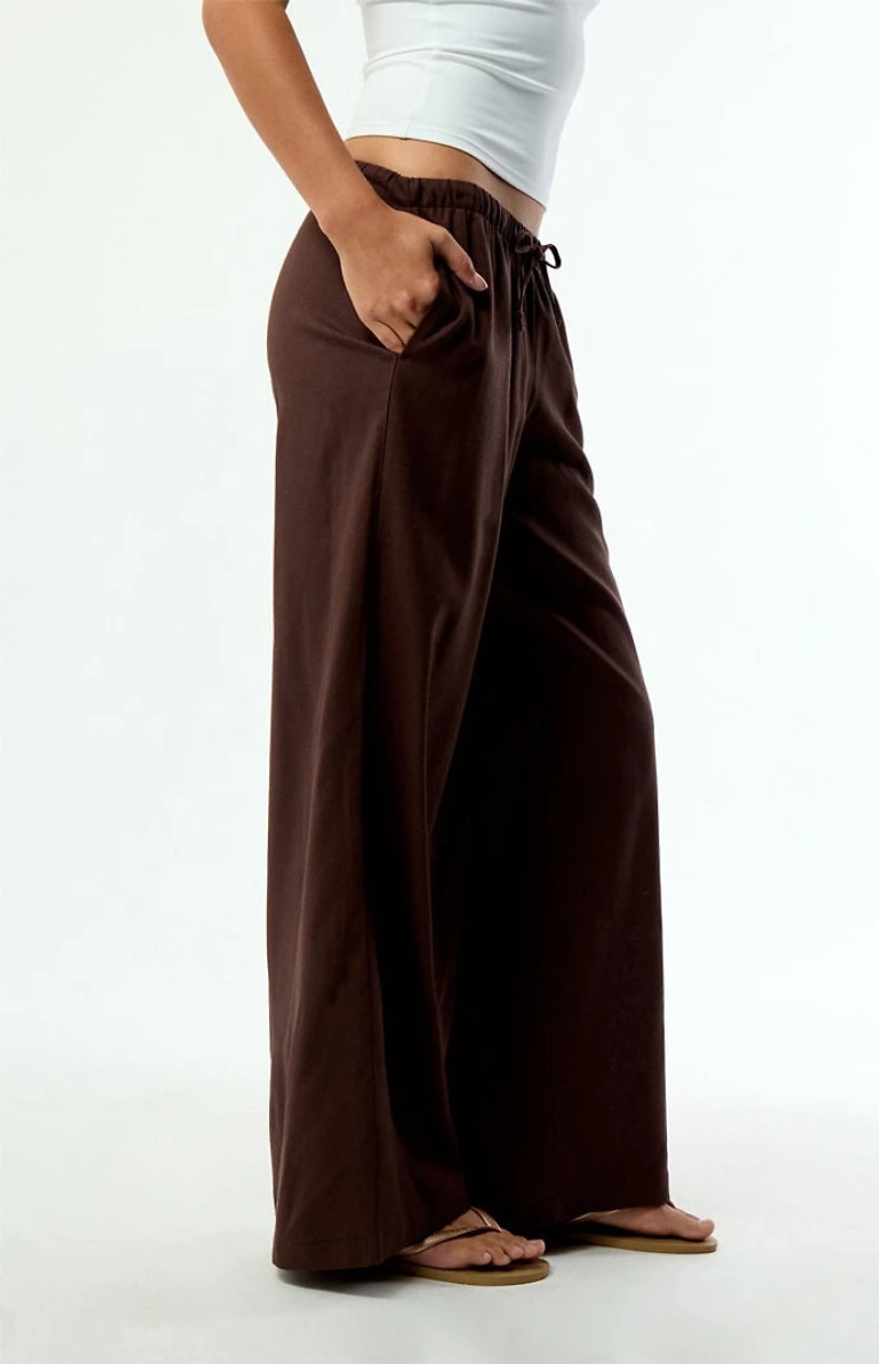 Pacsun Alisa Linen Pull-On Baggy Pants