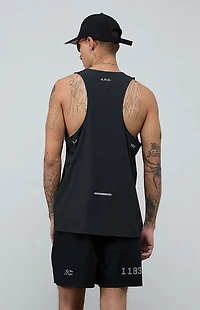 A.R.C. Black Active Perforated Tank Top