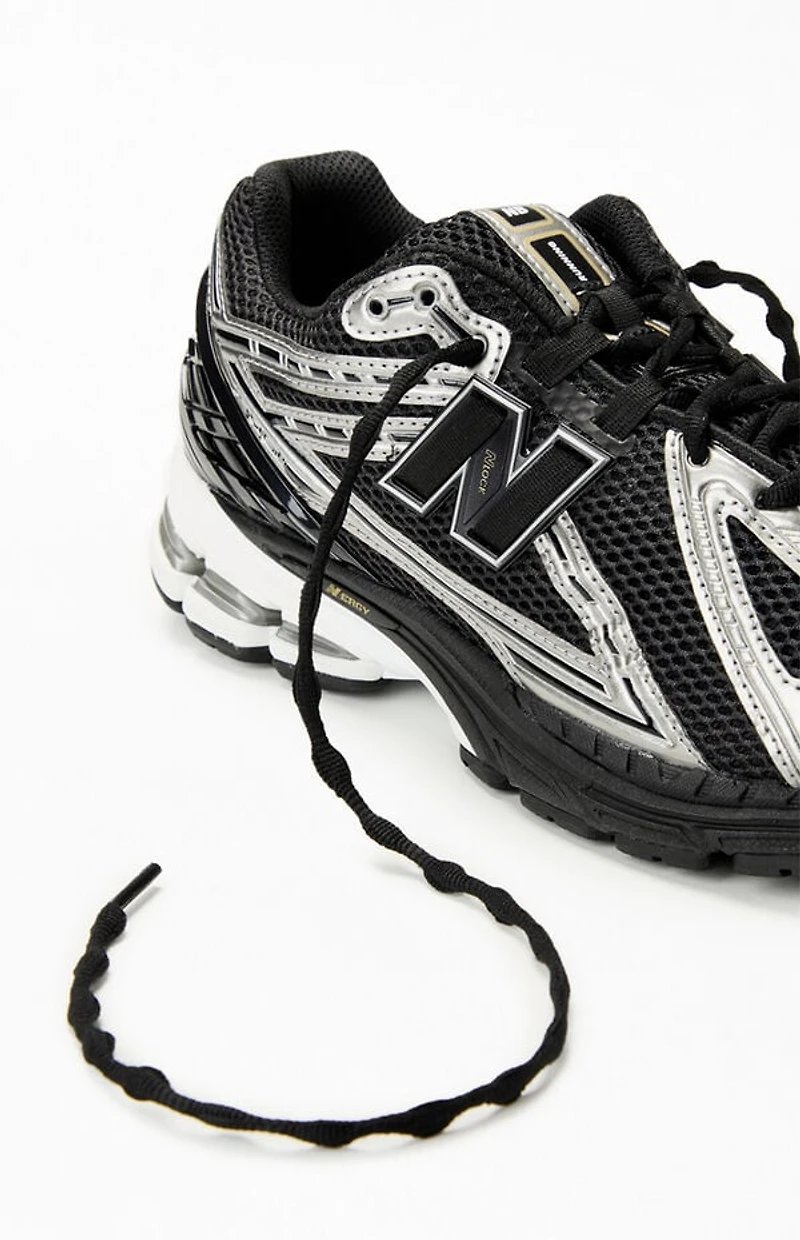 New Balance Black & Silver Metallic 1906R Shoes