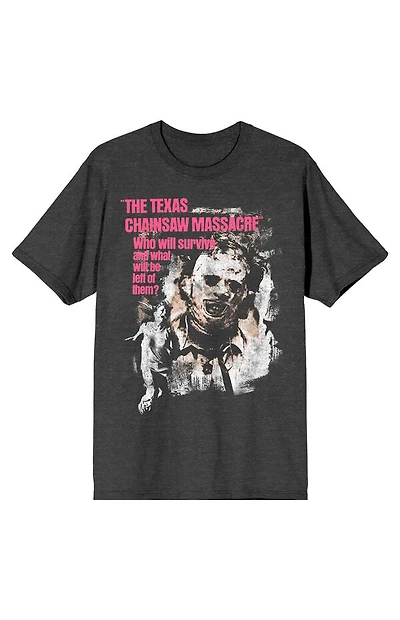 Charcoal Grey Texas Chainsaw Massacre T-Shirt