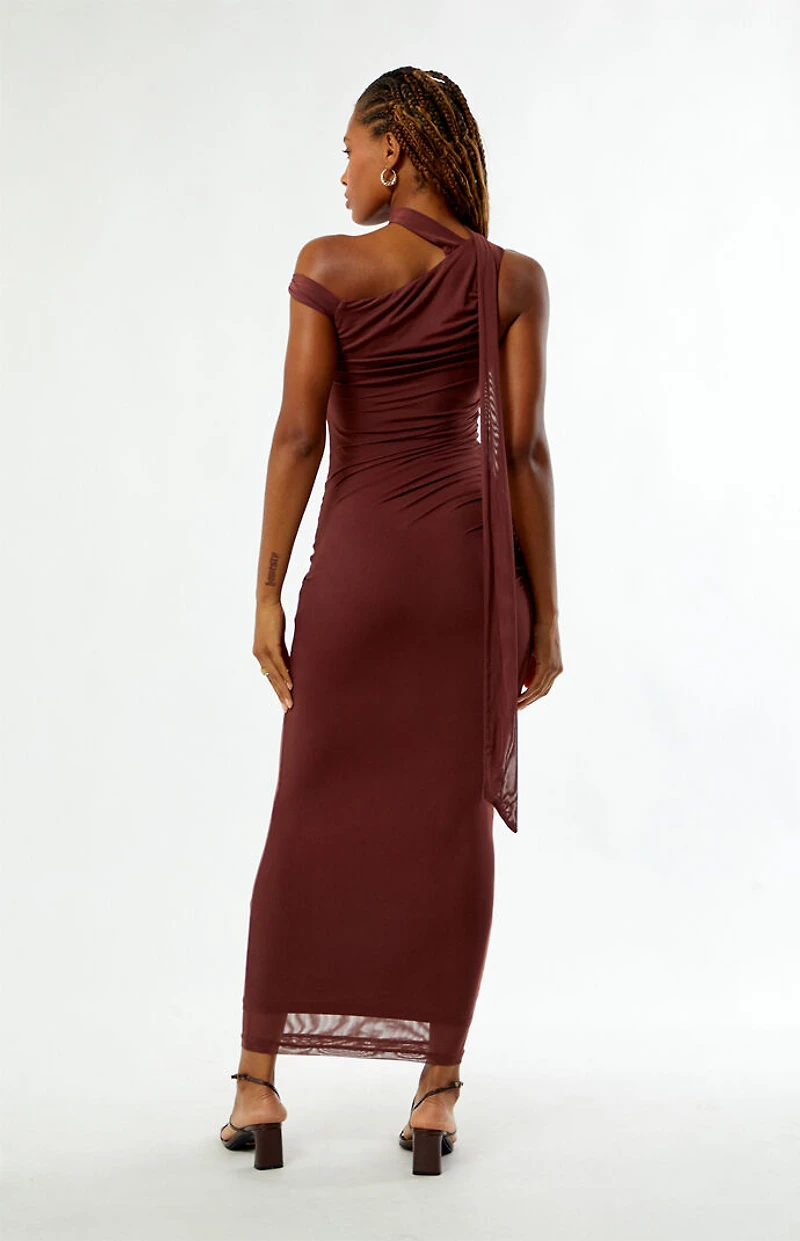 The Frolic Olive Maxi Dress