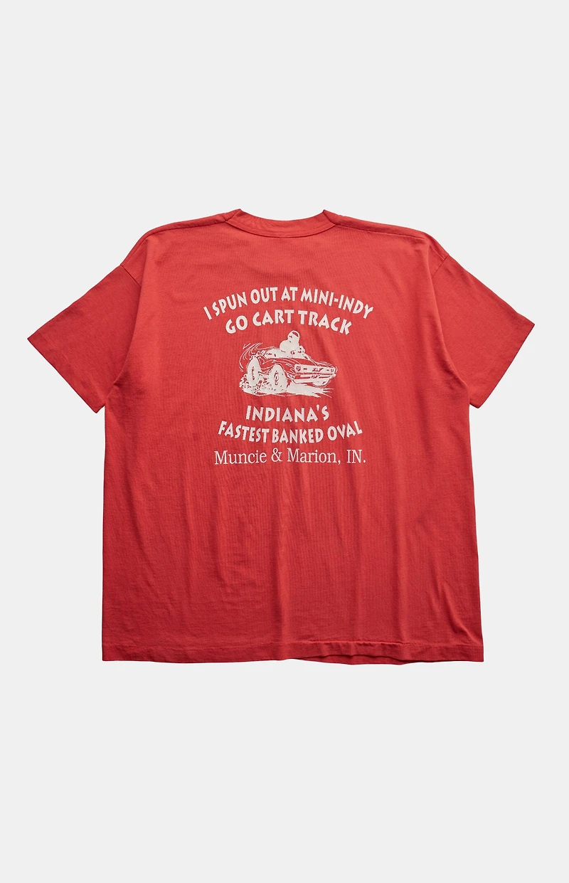 PS VINTAGE '90s Indiana Go Cart Track T-Shirt