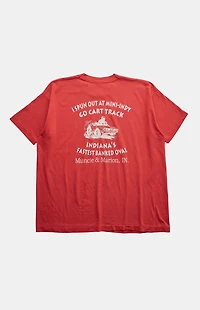 PS VINTAGE '90s Indiana Go Cart Track T-Shirt