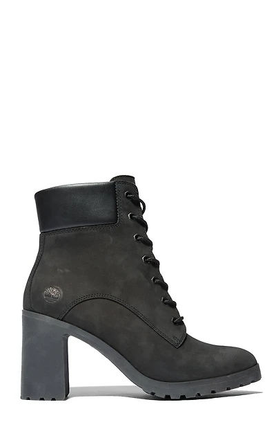 Timberland Women's Black Allington Mid Lace-Up Boots