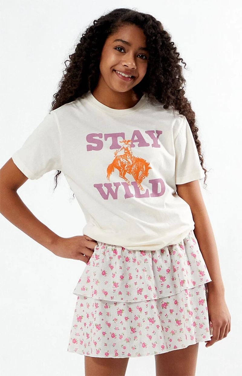 Pacsun Kids Stay Wild Cowboy T-Shirt