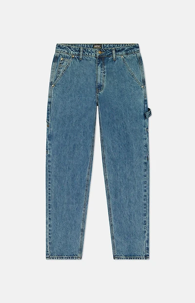 WeSC Medium Blue Denim Carpenter Pants