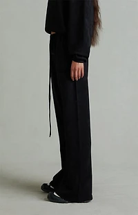 Fear of God ESSENTIALS Women's Vintage Black Flare Sweatpants