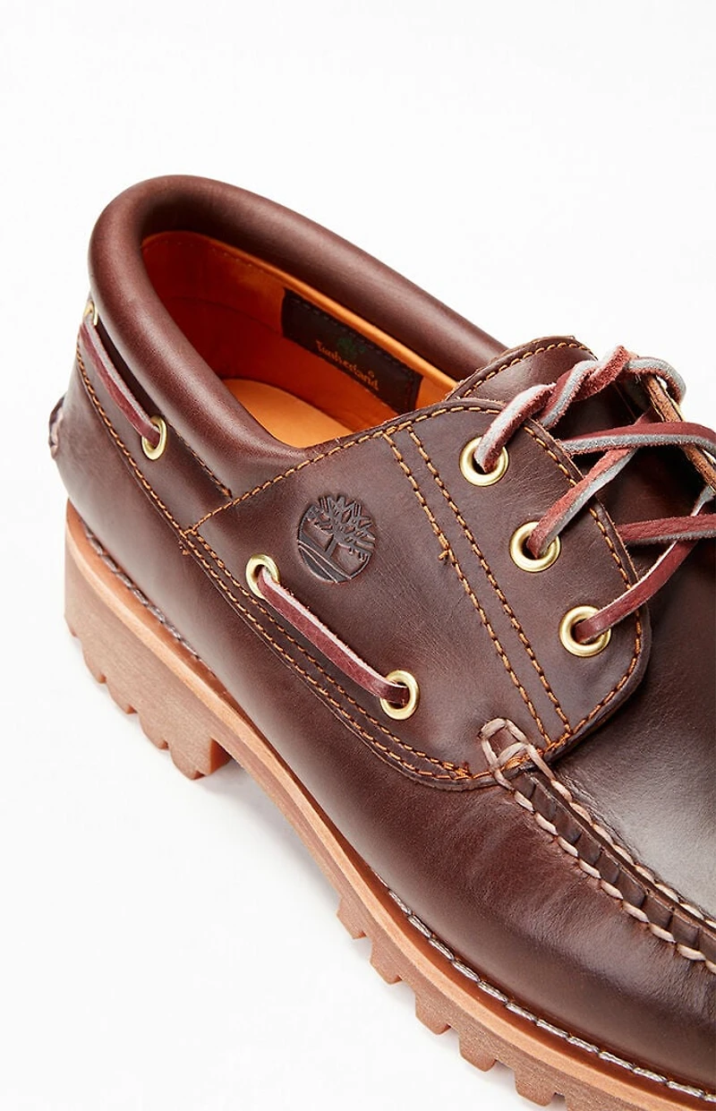 Timberland 3-Eye Classic Handsewn Lug Boat Shoes