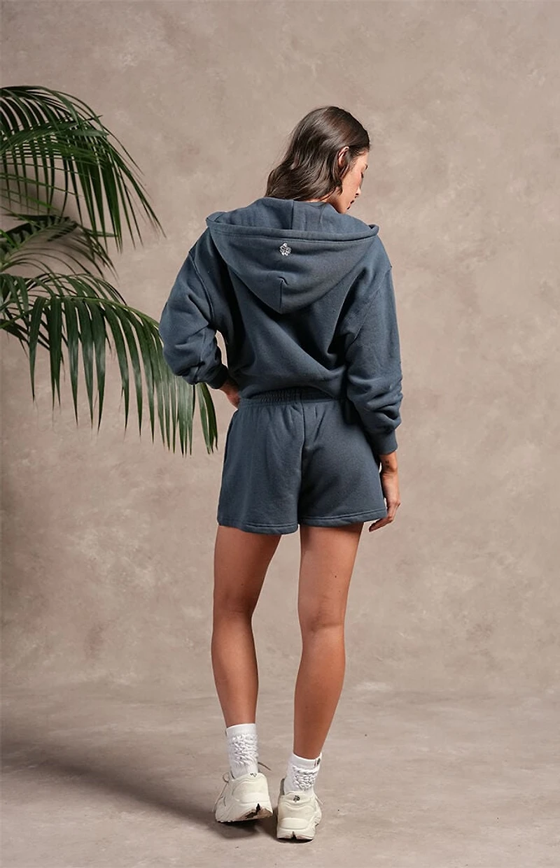 DARC SPORT ATHLETICS Active Sage Cropped Hoodie