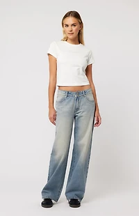 ABRAND Caitlin 99 Low Rise Baggy Jeans