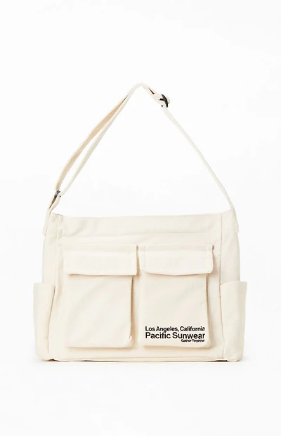 Pacsun Pacific Sunwear Utility Crossbody Tote Bag