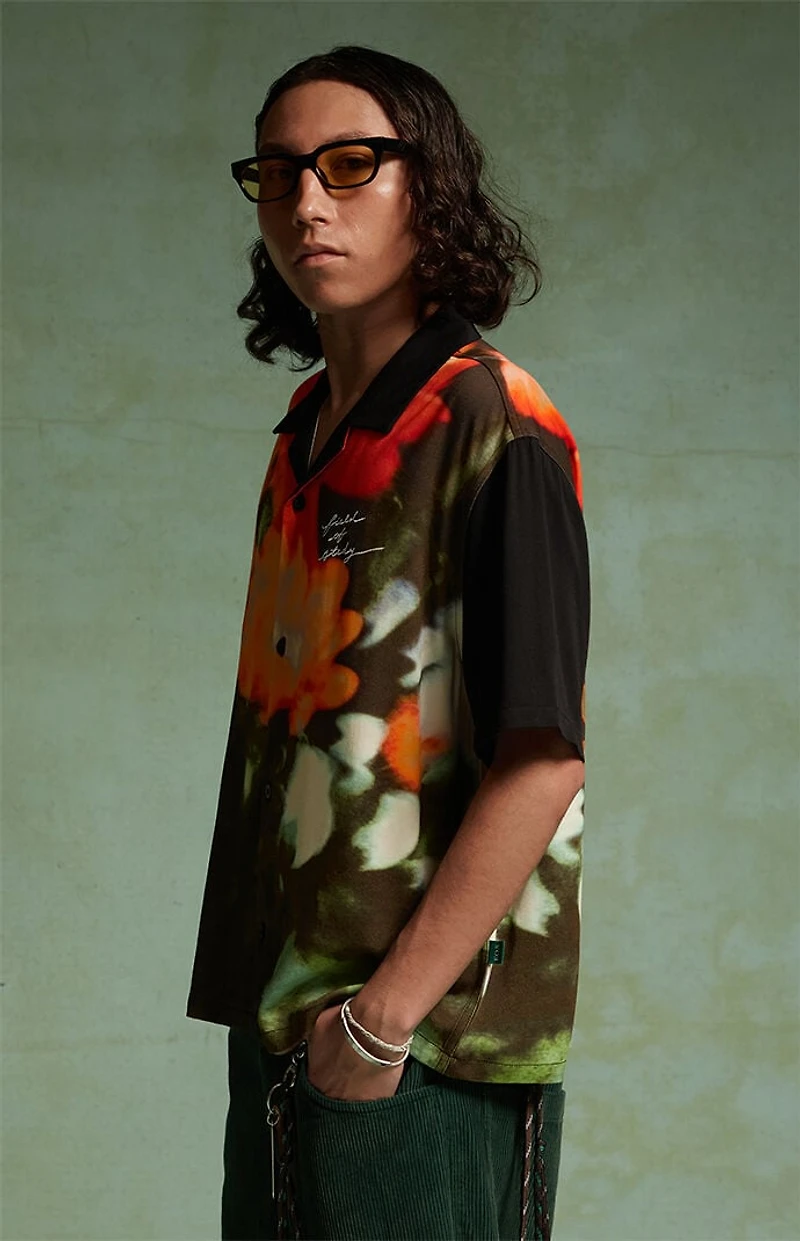 FIELD OF STUDY by Pacsun Grain Woven Camp Shirt