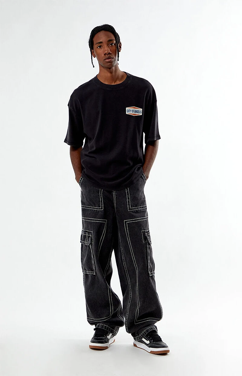 Pacsun Racing Team Waffle Knit T-Shirt