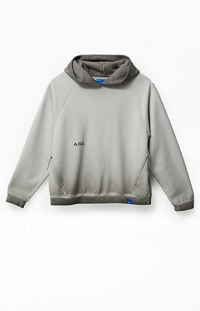 A.R.C. Active Gray Heavyweight Raglan Oversized Fleece Hoodie
