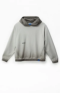 A.R.C. Active Gray Heavyweight Raglan Oversized Fleece Hoodie
