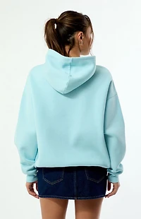 LA Hearts Light Blue Ultra Soft Fleece Core Pullover Hoodie