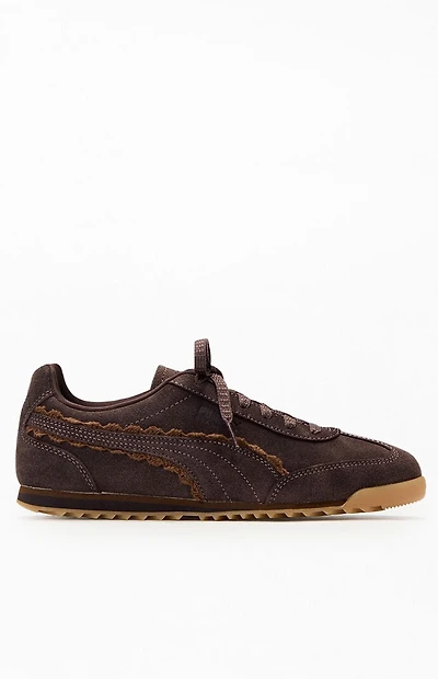 Puma Women's Brown Arizona Lace Sneakers