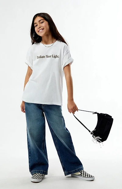 Pacsun Kids Baggy Jeans Medium Blue