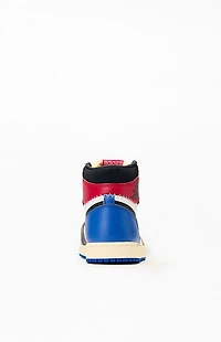 Air Jordan 1 x Fragment Design Union LA Retro High OG Varsity Red Sport Royal Shoes
