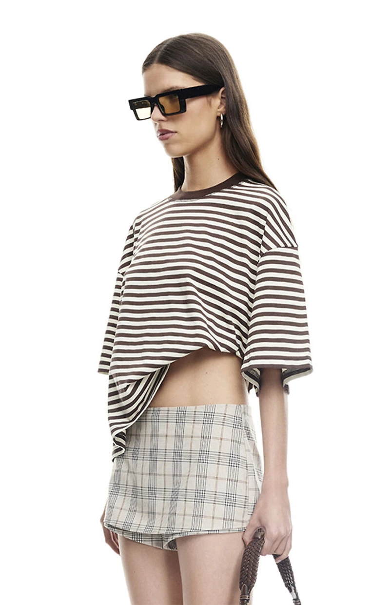 LIONESS Bloom Striped Short Sleeve T-Shirt