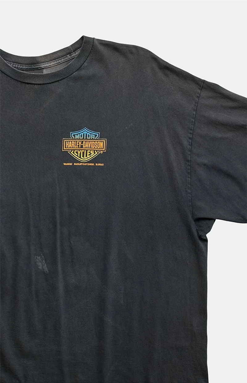 PS VINTAGE 2000s Black Harley Davidson  T-Shirt