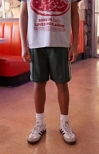 Pacsun Green Track Volley Shorts