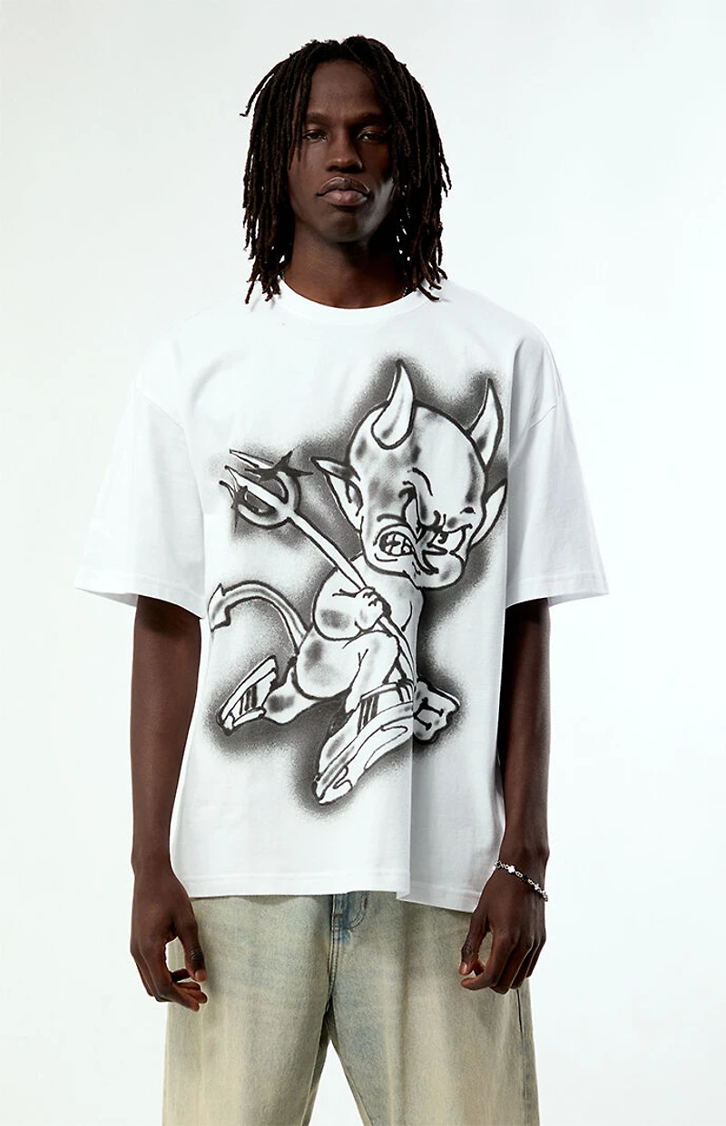 adidas Devil Airbrush T-Shirt