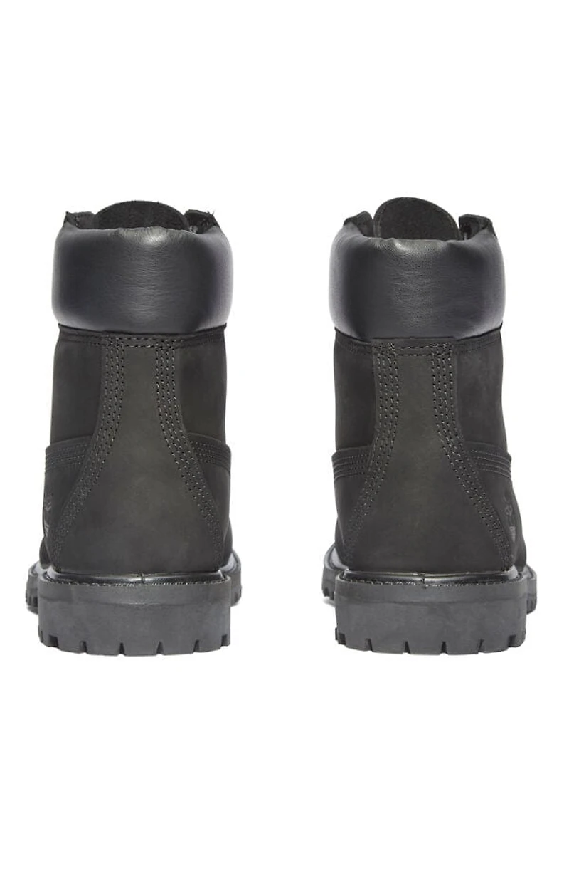 Timberland Women's Black Premium 6inch Lace-Up Waterproof Boots