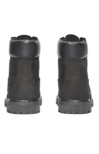 Timberland Women's Black Premium 6inch Lace-Up Waterproof Boots