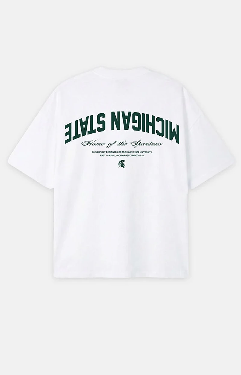 UPSIDE Michigan State University Spartans Essential Oversized T-Shirt