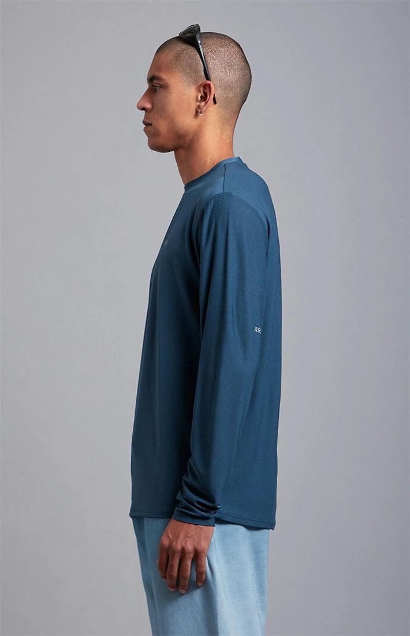 A.R.C. Active Blue Performance Long Sleeve T-Shirt