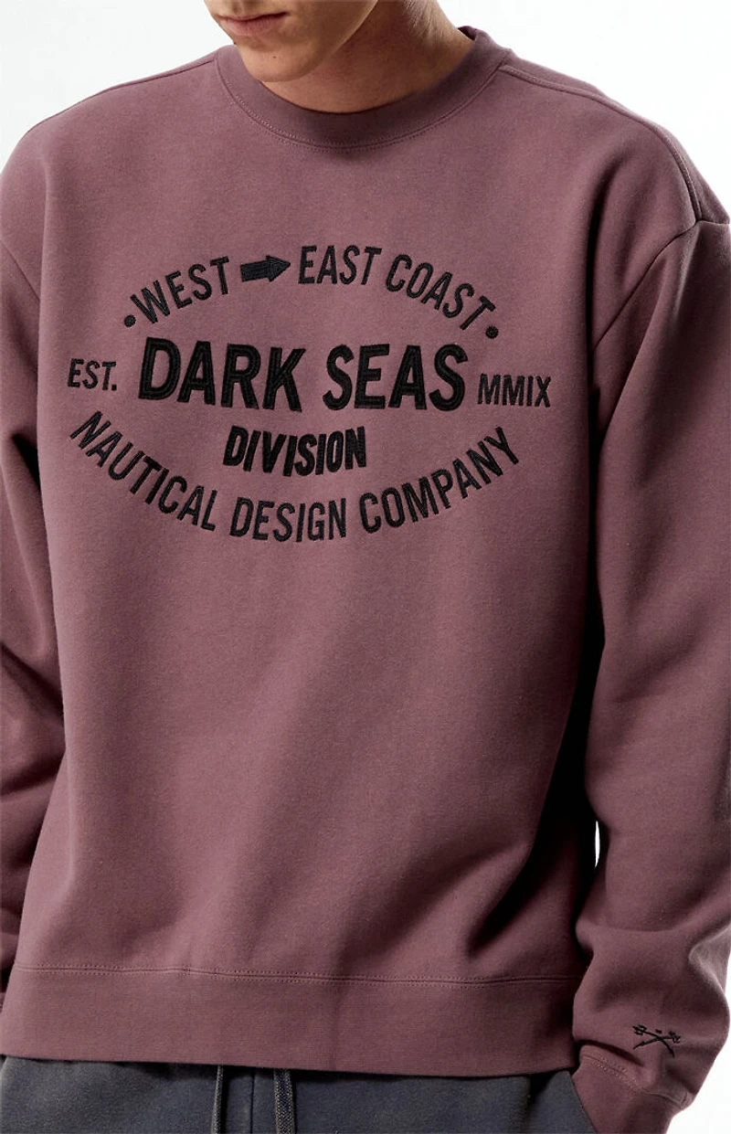 Dark Seas Waterloo Crew Neck Sweatshirt