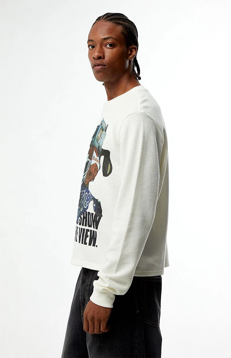 Budweiser Bud Bowl Helmet Thermal Long Sleeve T-Shirt