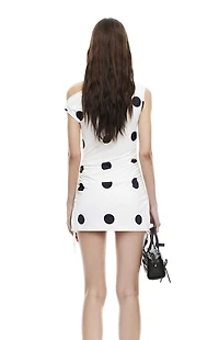 LIONESS Original Sin One Shoulder Mini Dress