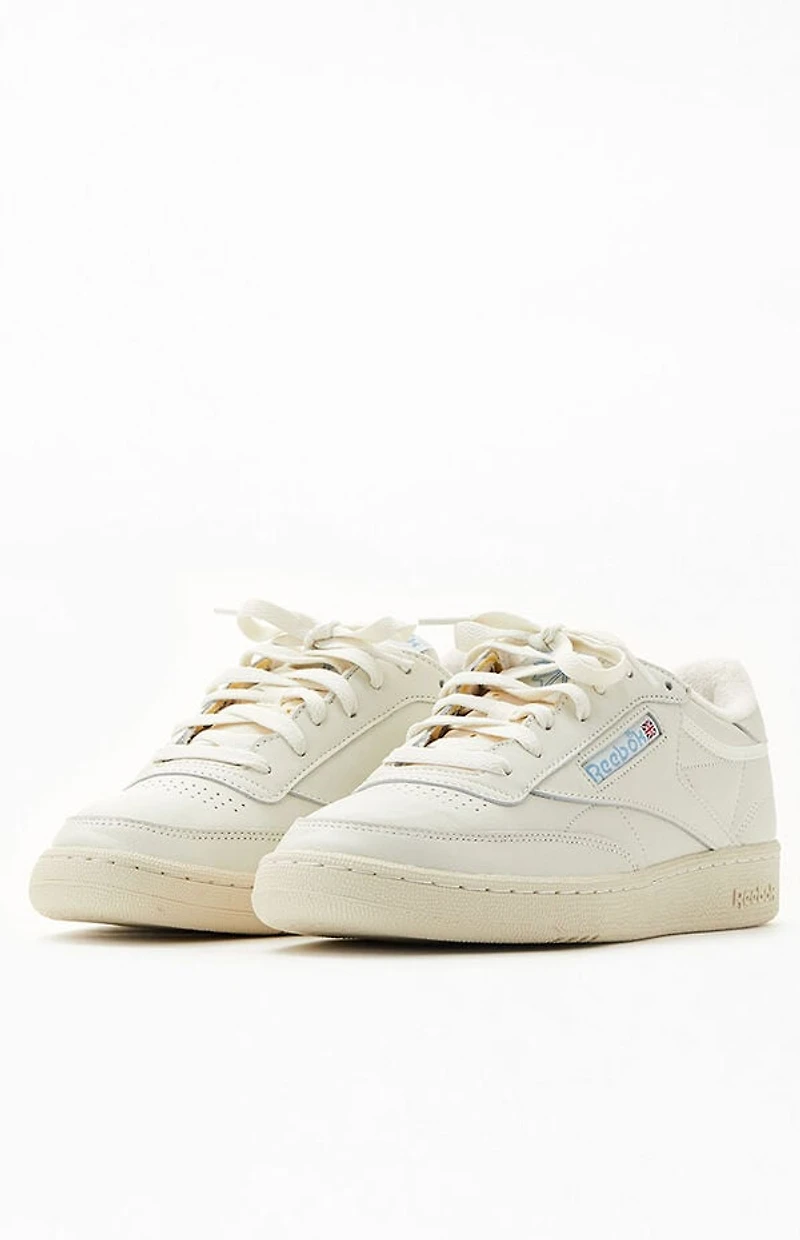 Reebok Light Blue Club C 85 Vintage Shoes