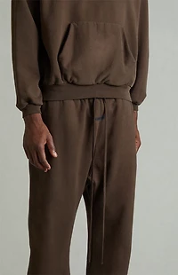 Fear of God ESSENTIALS Brown Fleece Flare Sweatpants