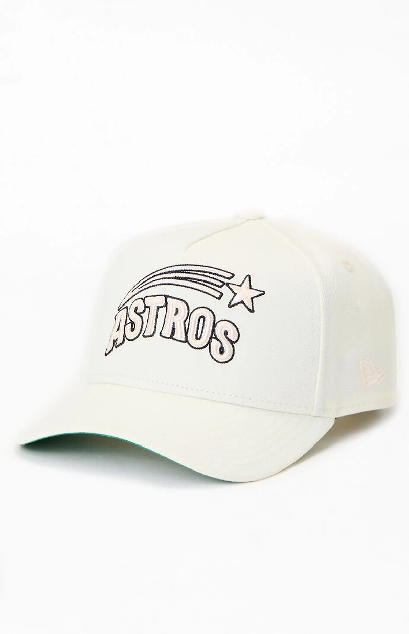 New Era Houston Astros Chrome 9FORTY Tonal Snapback Hat